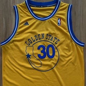 Golden State Warriors Steph Curry Adidas Jersey